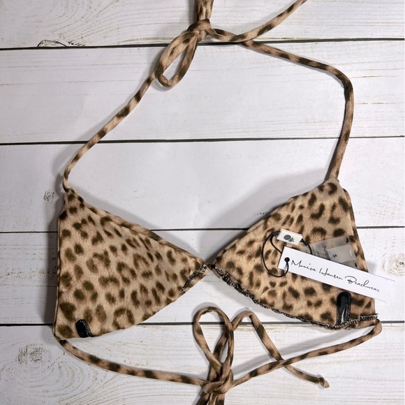 Monica Hansen Leopard Print Bikini - Picture 10 of 15